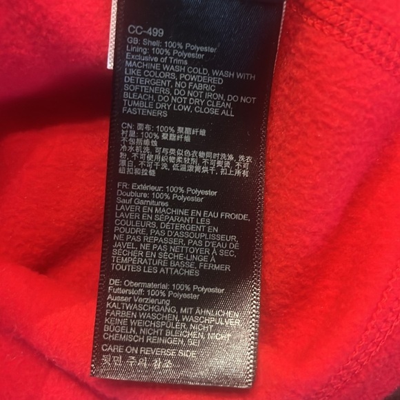 Marmot Red Zip-Up Vest - Picture 9 of 9